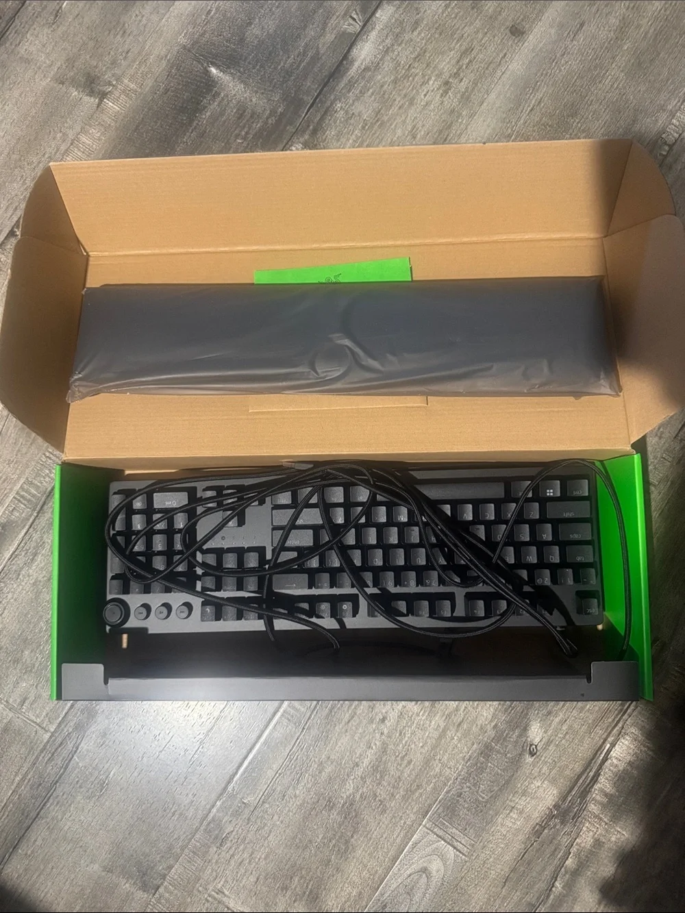Razer Huntsman V2 Analog Gaming Keyboard - Black with RGB Backlighting